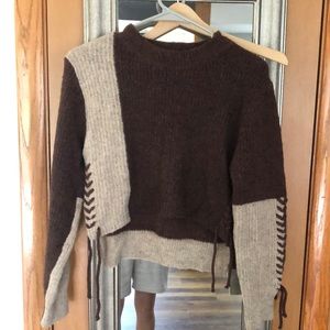 cropped sweater